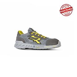 Chaussures de sécurité basses TONY ESD S1P SRC - Gris/Jaune image