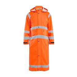 Manteau de pluie haute visibilité niveau 1 4325 - Orange fluo image