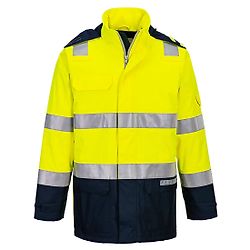Parka Bizflame Rain+ Hi-Vis Light Arc  Jaune/Marine image
