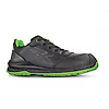 Chaussures de sécurité basses NATURAL UK ESD S3 CI SRC - Noir/Vert image 0
