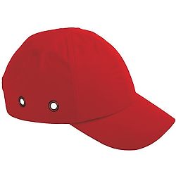 Lot de 10 - Casquette anti-heurt - Rouge image