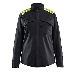 Surchemise multinormes inhérent femme 4072 - Noir/Jaune image