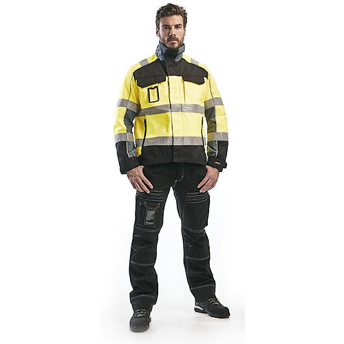 Jaune fluo/Noir XXXL image