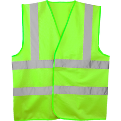 Lot de 50 - Gilet de travail d'été sans manche YARD - Vert Fluo image