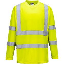 T-shirt HiVis Manches Longues Jaune image
