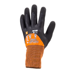 Lot de 5 paires de gants anti-coupure EUROCUT LATEX DOUBLE ENDUCTION image