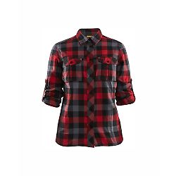 Chemise de travail flanelle Femme Damier 3209 image