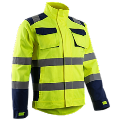 Veste de travail haute visibilité HIBANA - Jaune Fluo image