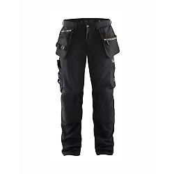Pantalon de travail softshell artisan 1805 - Noir image