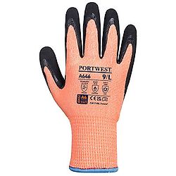 Gants Hiver Vis-Tex HR Cut nitrile Orange/Noir image