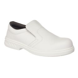 Mocassin de sécurité acier S2 Blanc image