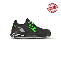 Chaussures de sécurité basses JAGO S3 SRC CI ESD - Noir/Vert image