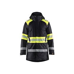 Parka de travail hiver haute visibilité classe 1 4485 - Noir/Jaune image