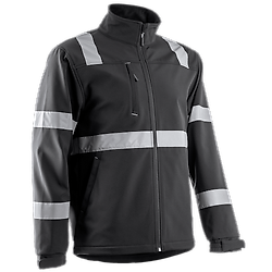 Veste de travail softshell VIGILE - Noir image