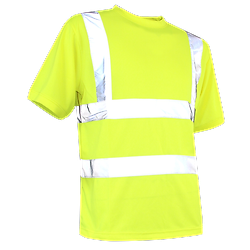 T-shirt de travail MC GYROPHARE HV - JAUNE FLUO image