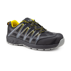 Chaussures de sécurité basses ALUNI S3 - Noir/Jaune image