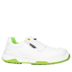 Chaussures de sécurité basses JALQUARTZ ESD S2 FO SR Blanc/Vert image