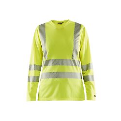 T-shirt de travail manches longues anti-odeur anti-UV HV femme 3485 image