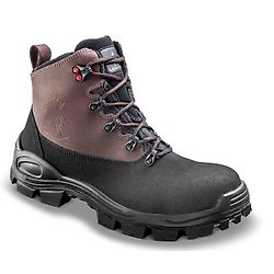 Chaussures de sécurité hautes TREKTEX S3 HAUT SRC WR Noir/Marron image