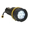 Torche caoutchouc 7 LED Jaune/Noir image 0