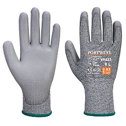 Gants Vending MR Anti Coupure enduit PU Gris image