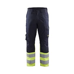 Pantalon retardant flamme inhérent steel 1705 - Marine/Jaune image