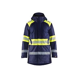 Parka de travail hiver haute visibilité classe 1 4485 - Marine/Jaune image
