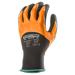 Lot de 10 paires de gants Manutention SIMPLY PRO SL505N end nitrile paume+3/4 dos image