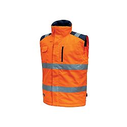 Gilet de travail sans manches haute visibilité PRIME - Orange Fluo image