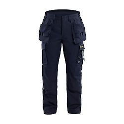 Pantalon de travail multinormes inhérent avec poches flottantes - Marine image