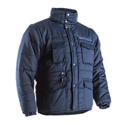 Blouson de travail chaud professionnel POLENA SLEEVE 2 en 1 - Bleu marine image
