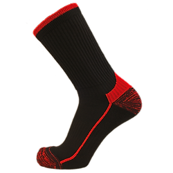 Paire de chaussettes Coolmax ZEUS - NOIR/ROUGE image