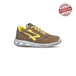 Chaussures de sécurité basses BRAVE ESD S3 CI SRC - Marron/Jaune image