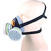 DEMI MASQUE M6400 JUPITER TAILLE M/L Noir/Gris image 0