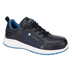 Chaussures de sécurité basses Eco S3S SR Noir/ Bleu image