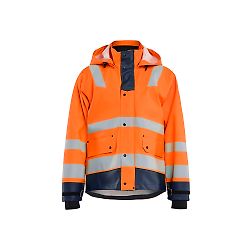 Veste de pluie haute visibilité niveau 3 4327 - Orange fluo/Marine image