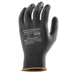 Gants Manutention EUROLITE 13P110 polyester noir end PU noir image