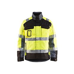 Veste de transport hiver 4851 - Jaune fluo/Noir image