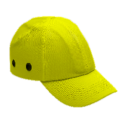 Lot de 10 - Casquette anti-heurt Hi-Viz - Jaune image