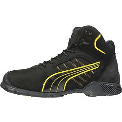 Chaussures de sécurité hautes Amsterdam MID S3 SRC -  noir/jaune image