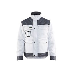 Veste de peintre hiver 4865 - Blanc/Gris clair image