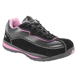 Chaussures de sécurité basses Femme S1P HRO Noir/Rose image