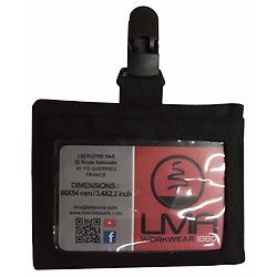 PORTE BADGE LMA - NOIR image