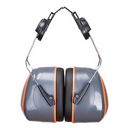 Coquille anti-bruit HV Extreme monté sur casque Gris/Orange image
