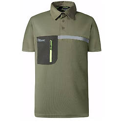 Polo de travail manches courtes en tissu LIBRA image