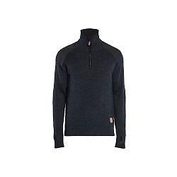 Sweat de travail en laine col zippé 4630 image