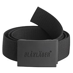 Ceinture boucle gomme stretch 2D Noir image