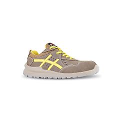 Chaussures de sécurité basses MICHAEL S1P SRC - Marron/Jaune image