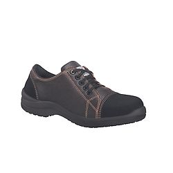 Chaussures de sécurité basses femme LIBERTY S3 CI SRC Marron/Noir image