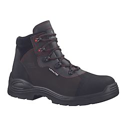 Chaussures de sécurité hautes PEGASO BTP S3 CI SRC Marron/Noir image